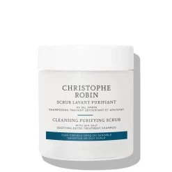 Christophe Robin Cleansing Purifying Scrub - Sensitive Or Oily Scalp - Travel