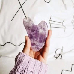 The Amethyst Gua Sha Tool 7 The Amethyst Gua Sha Tool -Beauty Personal Care mount lai amethyst gua sha 3