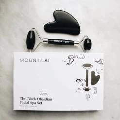 The Black Obsidian Facial Spa Set -Beauty Personal Care mount lai black obsidian trio 3
